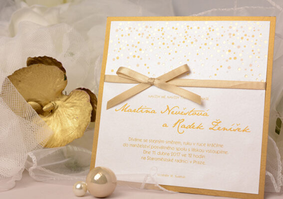 Svatební oznámení na míru