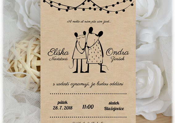 Svatební oznámení se zvířecí tématikou: Roztomilá a originální cesta k oznámení vašeho velkého dne