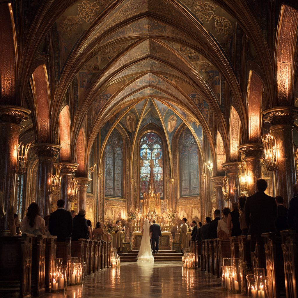 Církevní svatba pro nevěřící: Tradice v moderním hávu