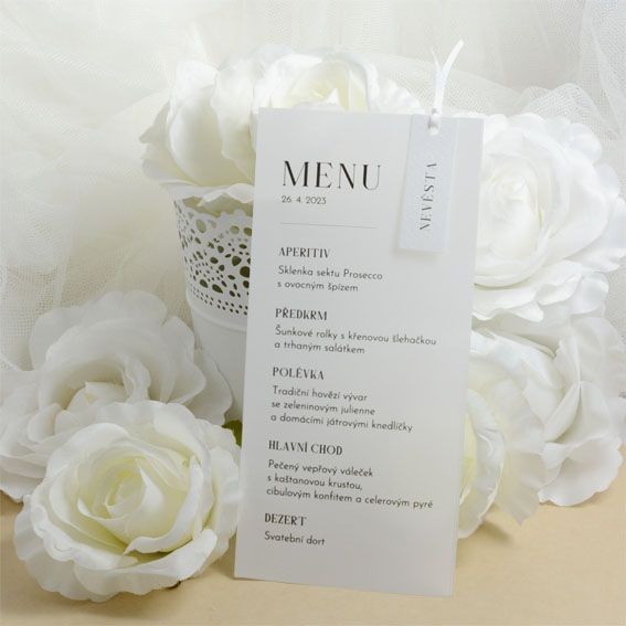 Svatební menu – elegantní průvodce svatební hostinou